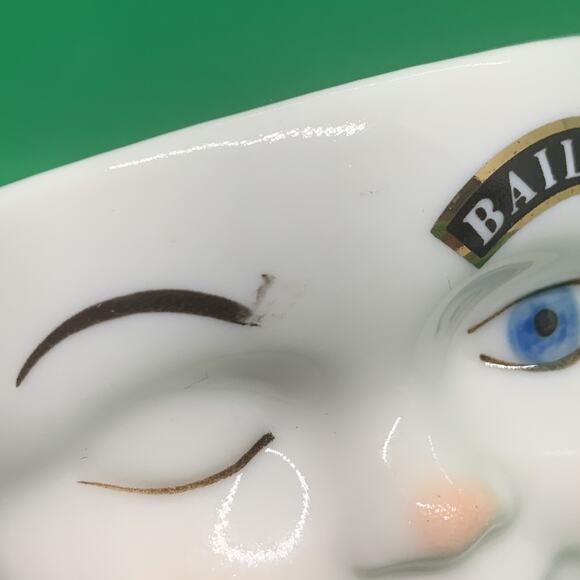 Baileys Irish Cream Tea Cups His & Hers Winking Yum 1996 Limited Edition Vintage - Picture 11 of 12